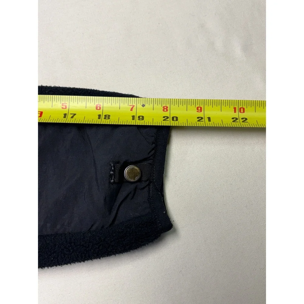 The‎ North Face Boys Fleece Jacket Black Full Zip Size Medium M 10 12